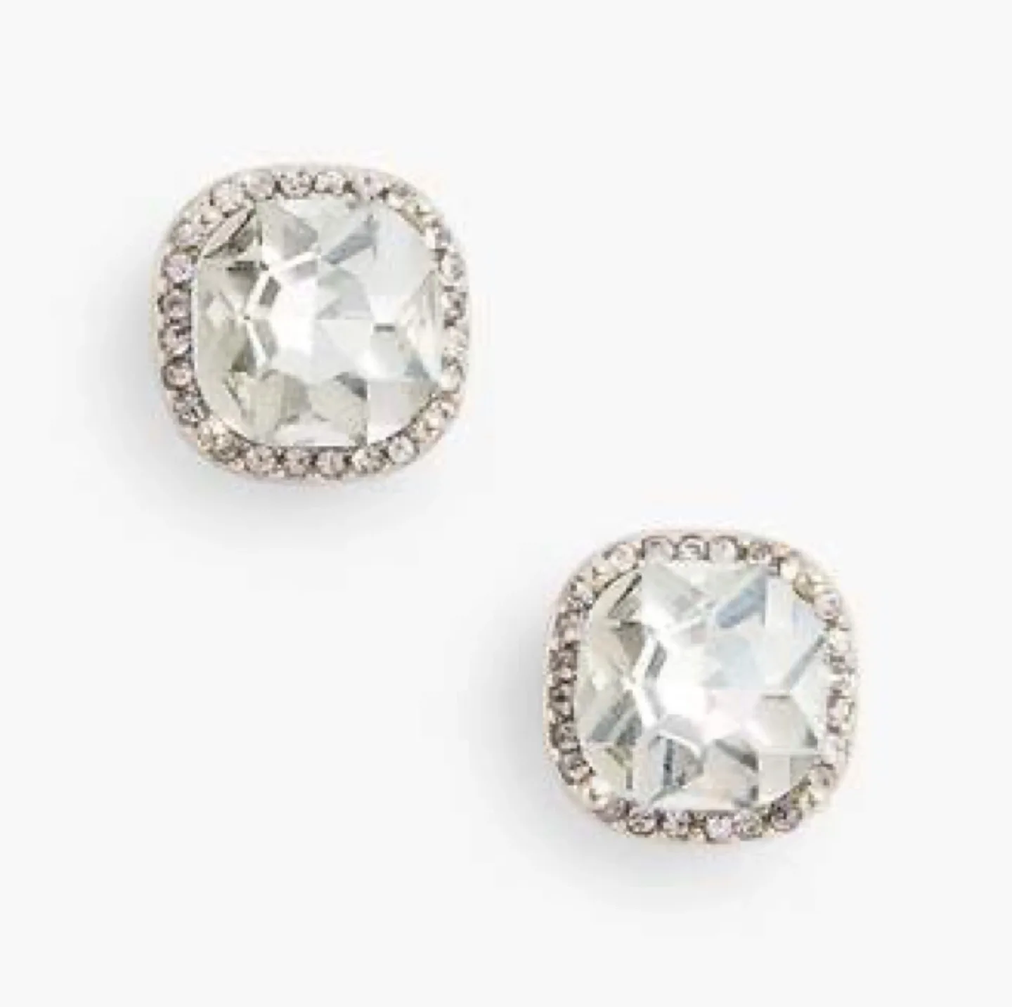 Talbots Crystal Stud Earrings - Brand New! 🇨🇦 thumbnail