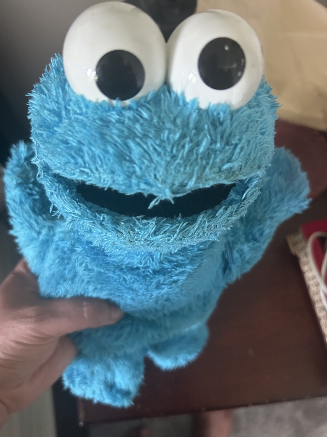 Cookie Monster and Elmo