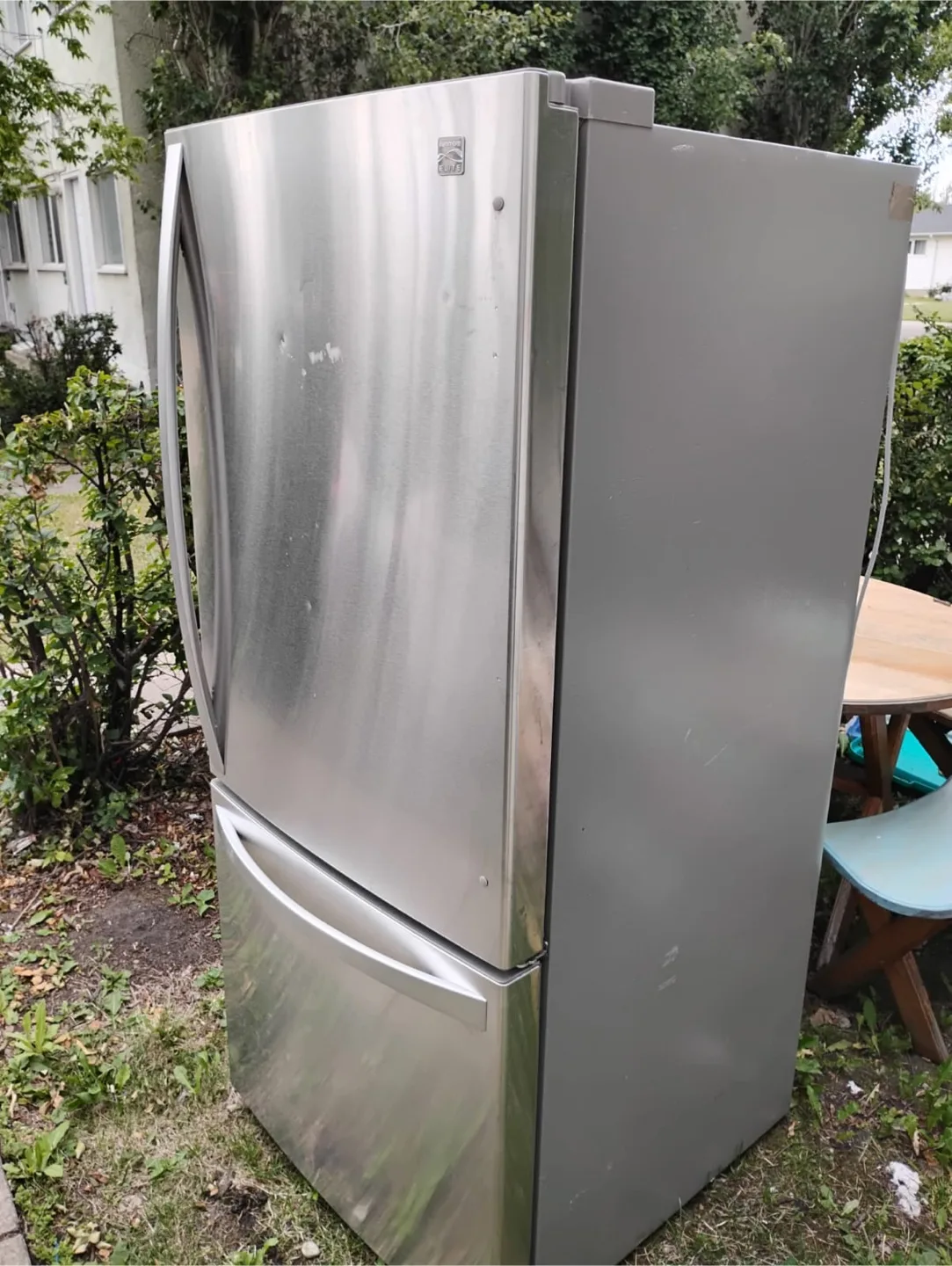 Kenmore Stainless Steel Bottom Freezer Refrigerator thumbnail
