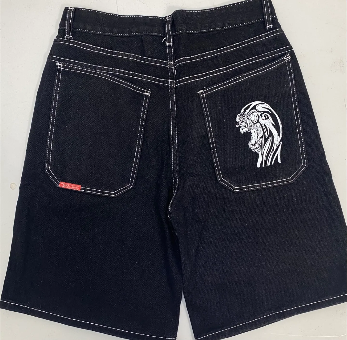 Jnco Black Denim Jorts thumbnail