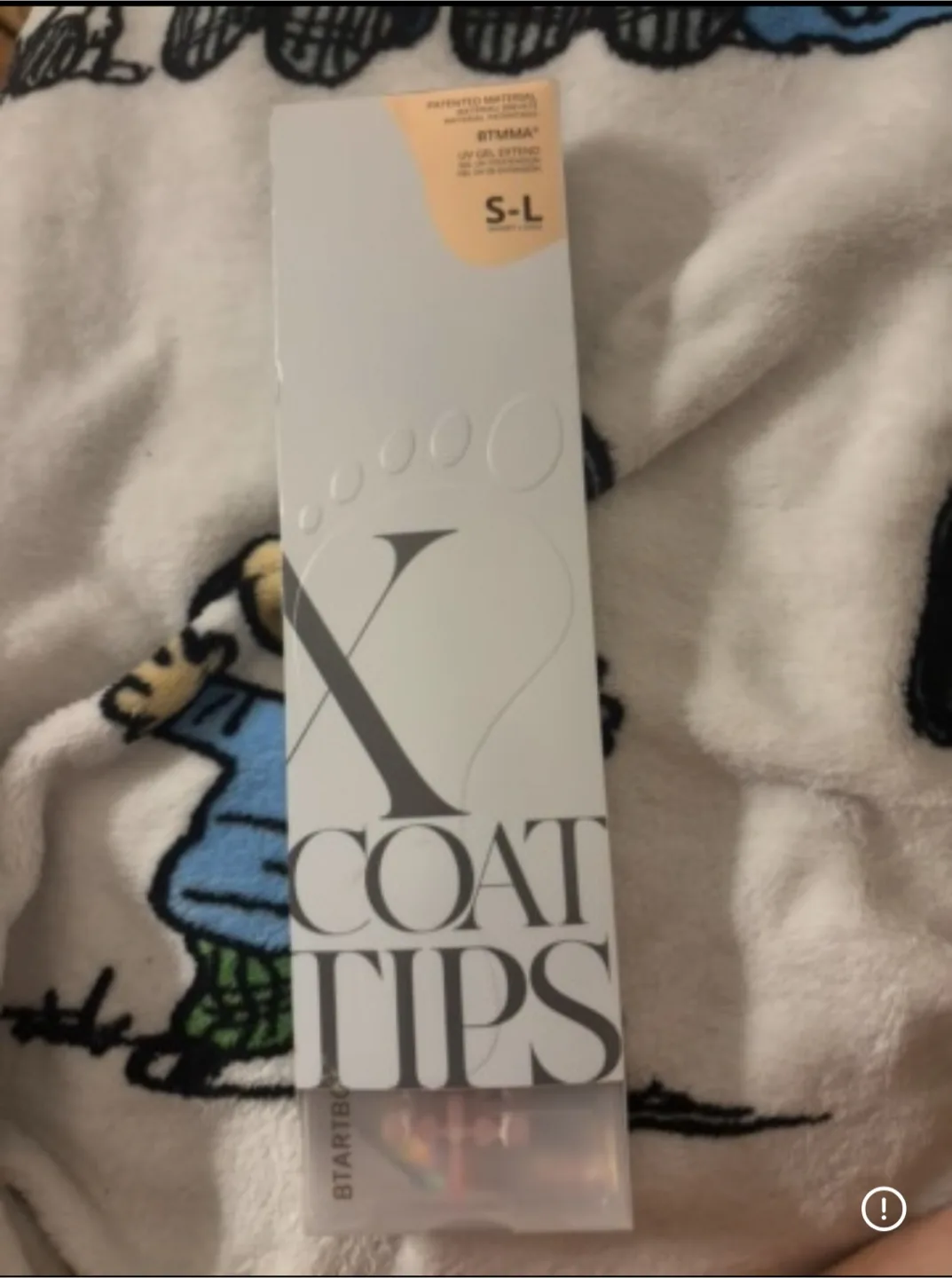 XCOAT TIPS Press-On Toe Nails S-L image indicator(2)