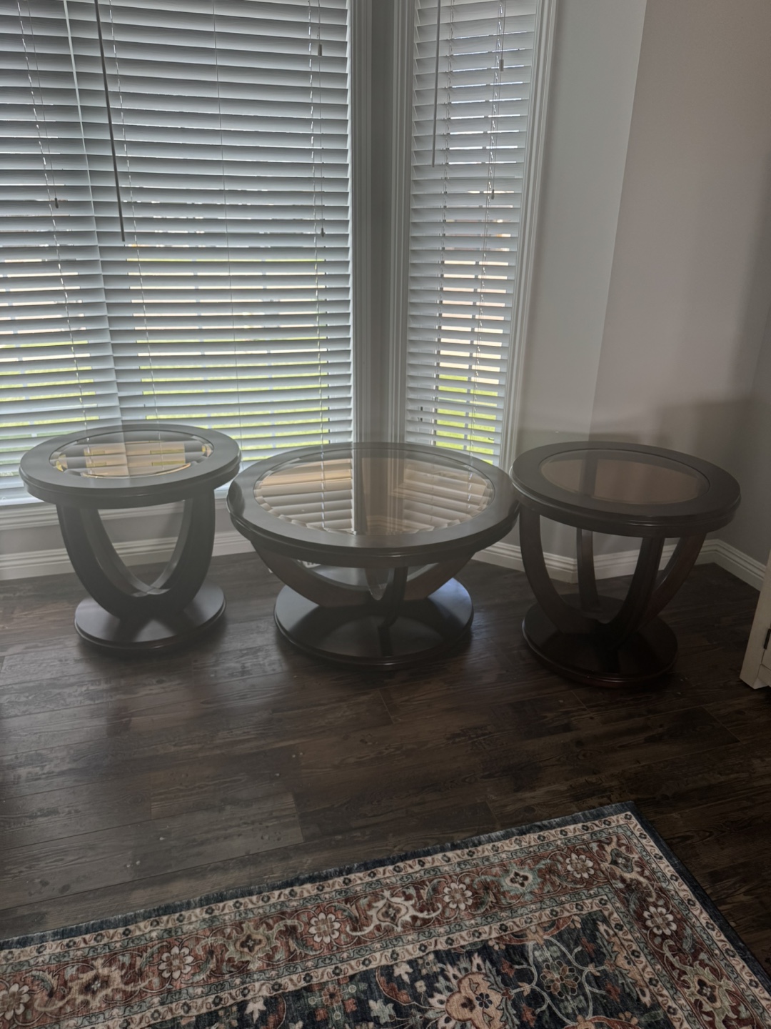 Glass Top Coffee & End Table Set - photo 2