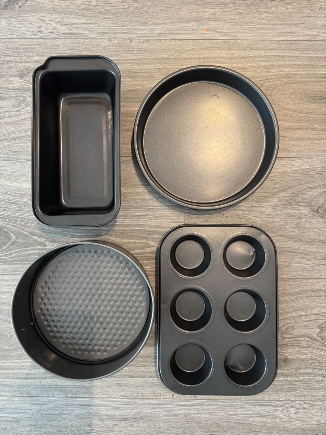 Baking Pans Set - Loaf, Round, Springform, Muffin