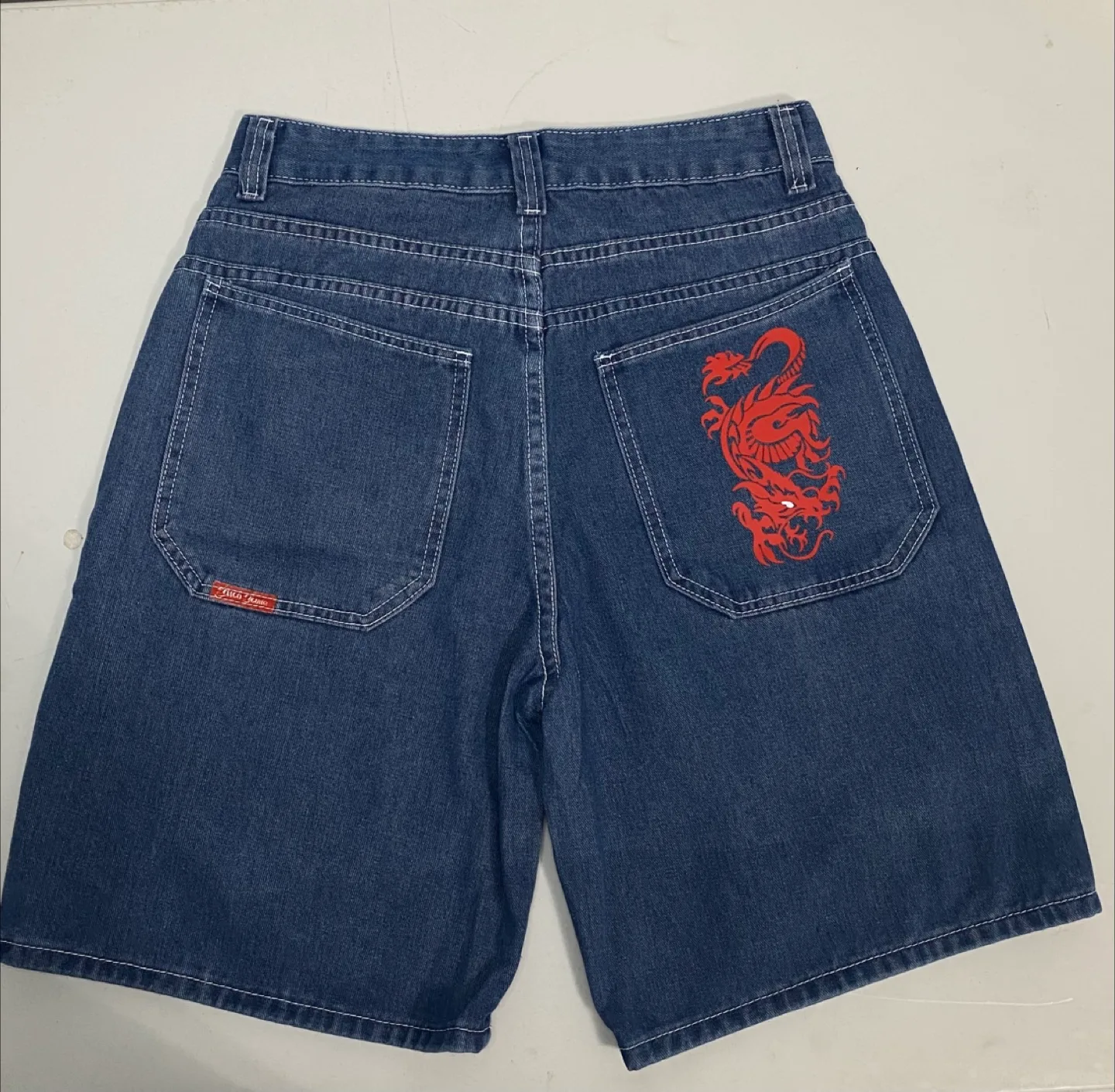 JNCO Shorts Red Dragon thumbnail