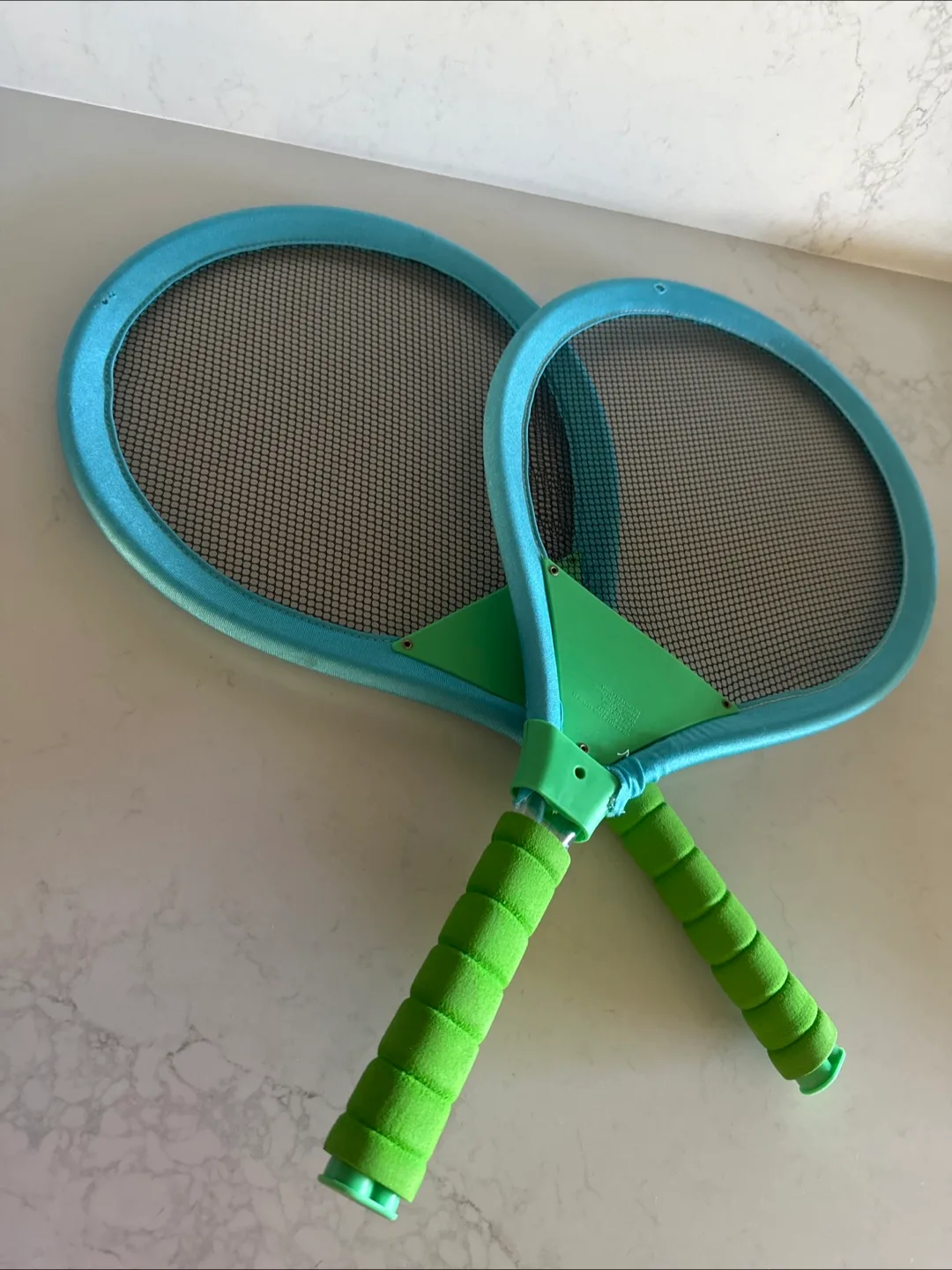 Kids' Badminton Rackets - Blue & Green🇨🇦 thumbnail