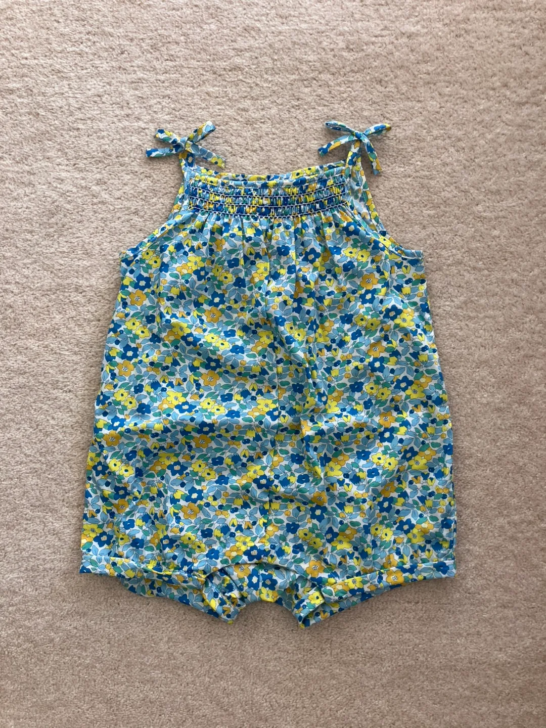Jacadi Paris Floral Romper - 24 Months - New with Box thumbnail