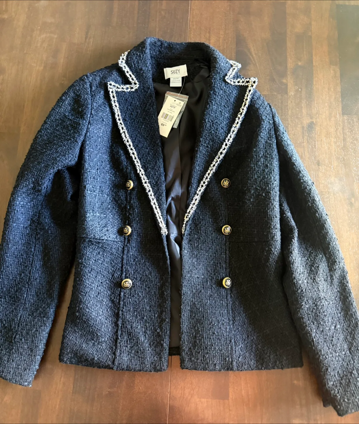 New Suzy Shier XS Tweed Jacket thumbnail