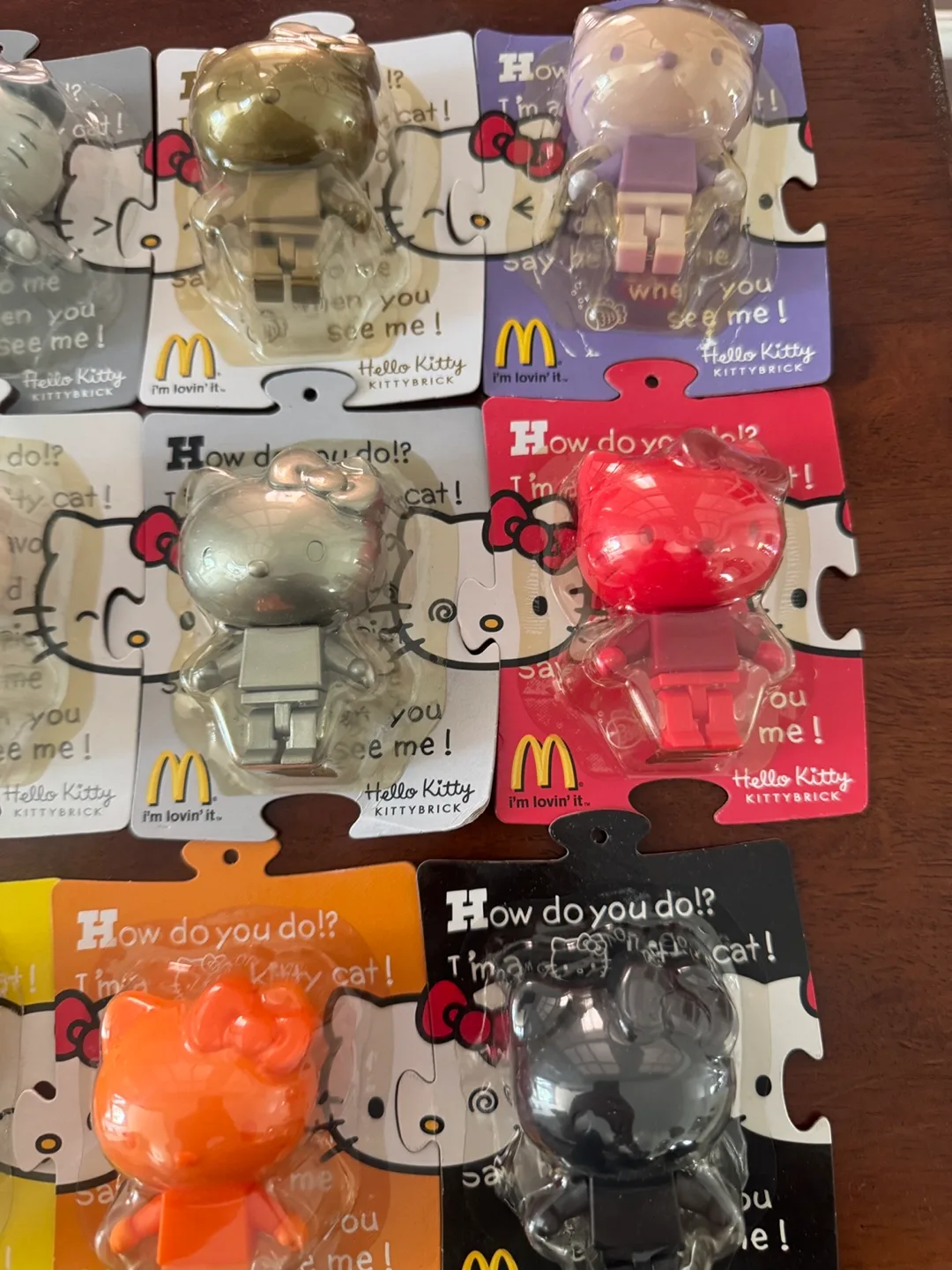 McDonald's Hello Kitty Kittybrick Toy Collection image indicator(2)