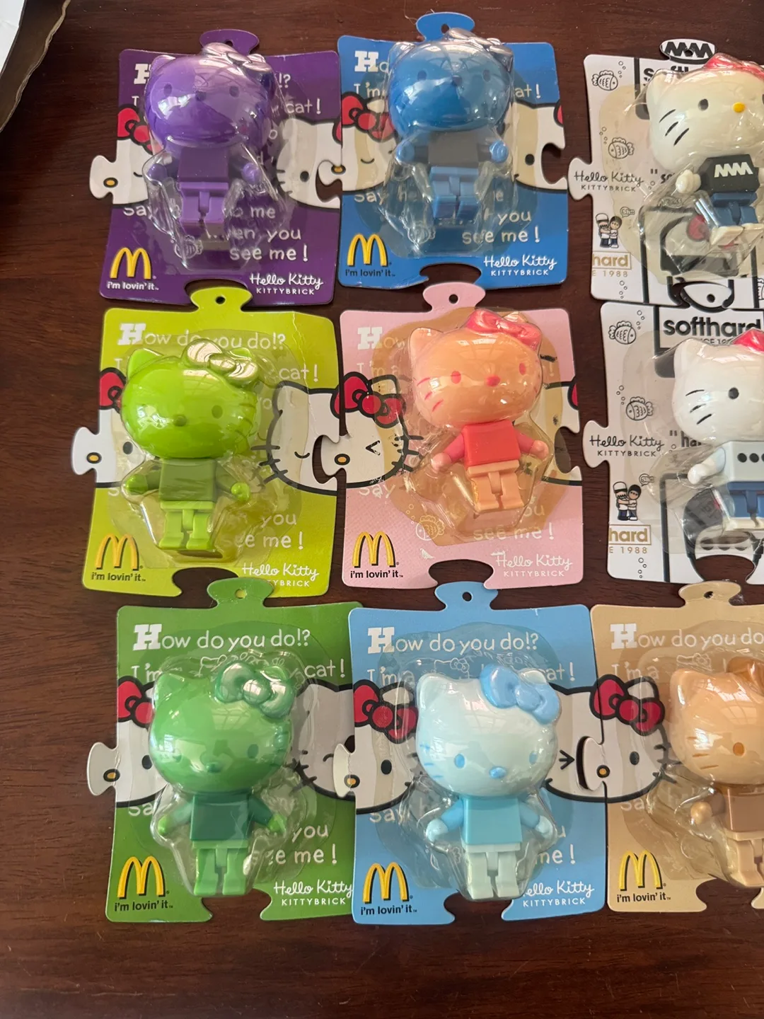 McDonald's Hello Kitty Kittybrick Toy Collection image indicator(4)