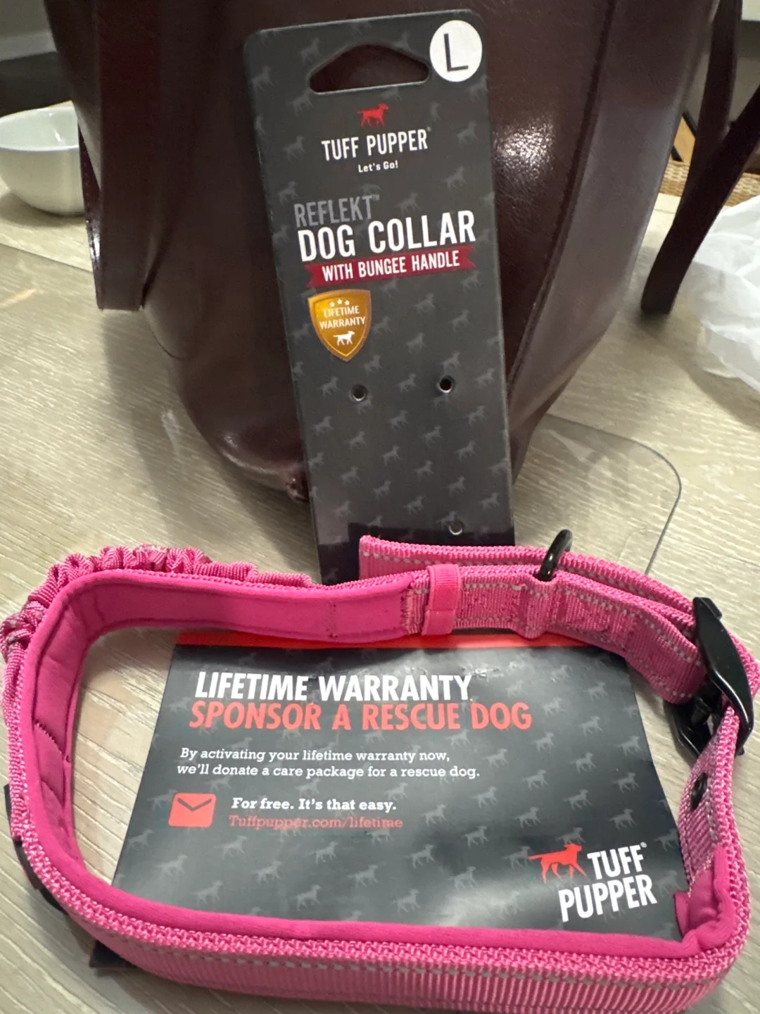 Tuff Pupper Reflekt Dog Collar, Size L thumbnail