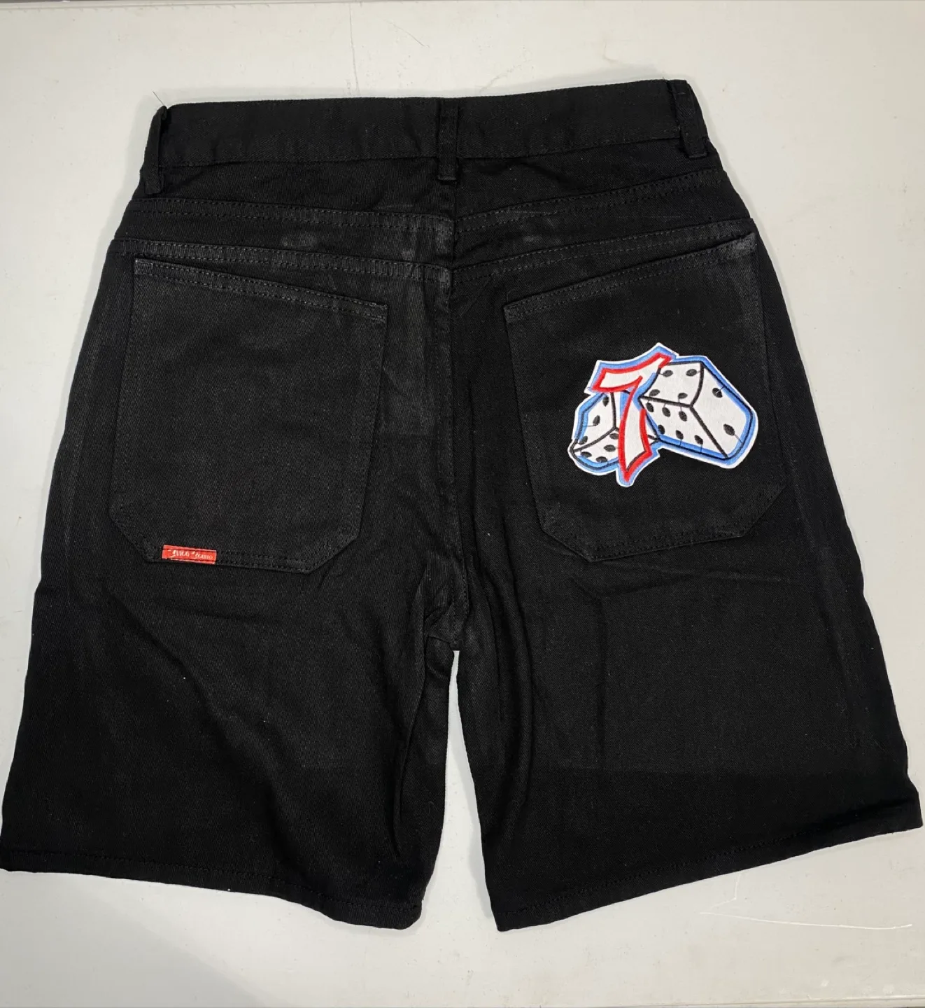JNCO Jeans Black Denim Shorts thumbnail