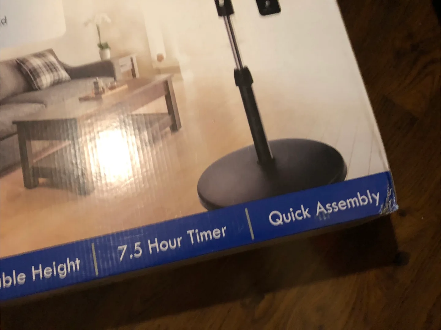 NEW IN BOX! ComfortMate 2-in-1 Convertible Fan! Beat the heat! image indicator(4)