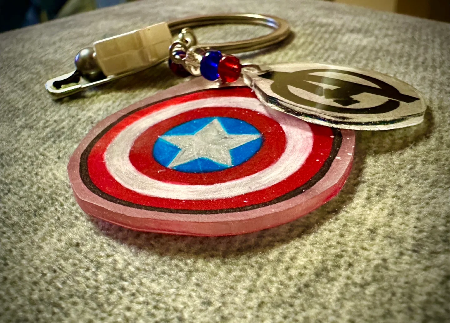 Captain America & Avengers Keychain thumbnail