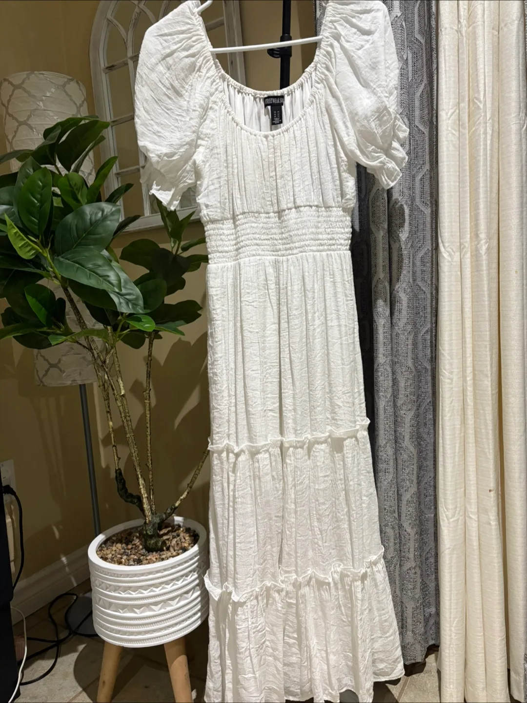 Streetwear Society White Dress - Size M thumbnail