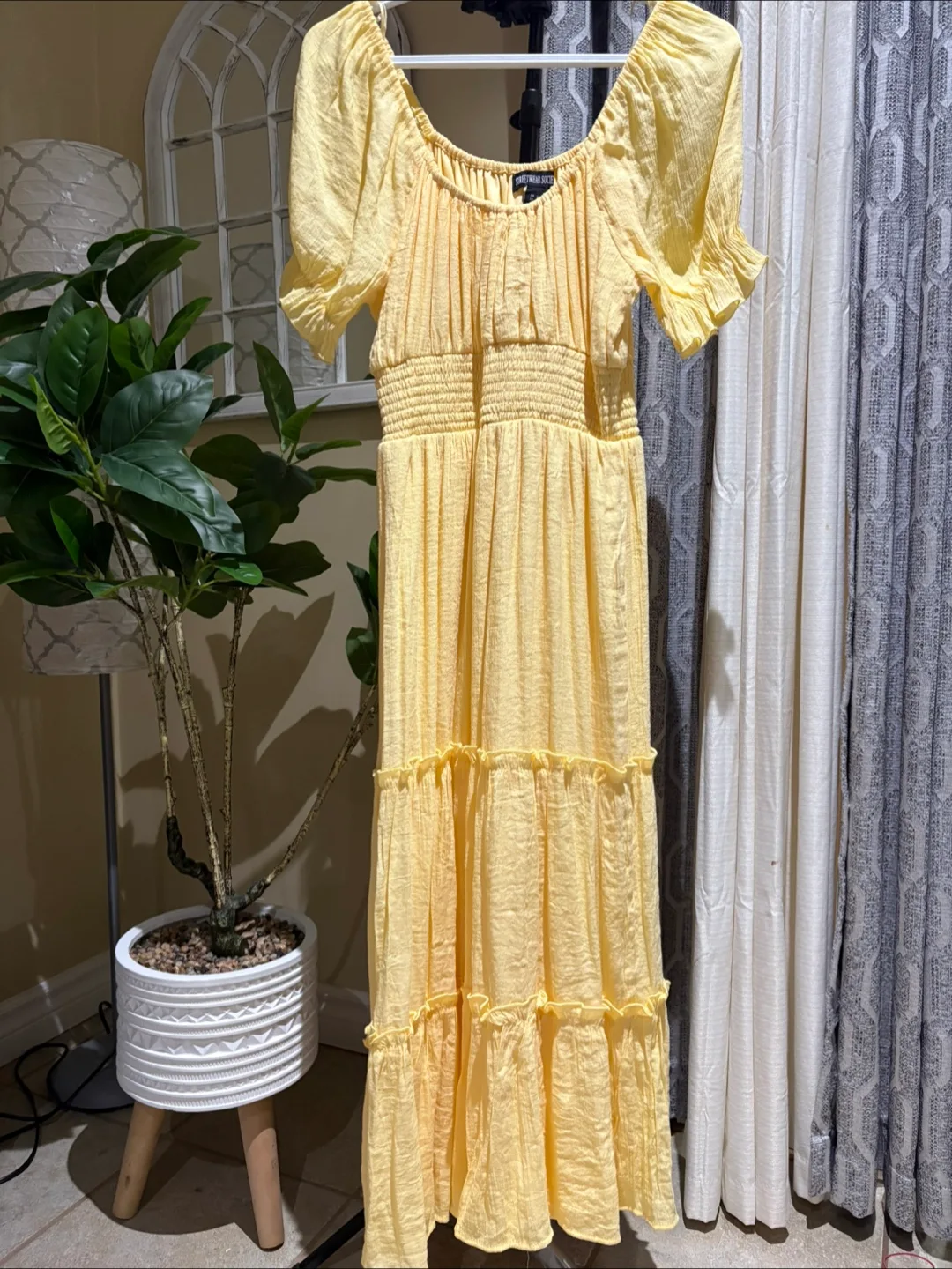 Streetwear Society Yellow Dress - Size M thumbnail
