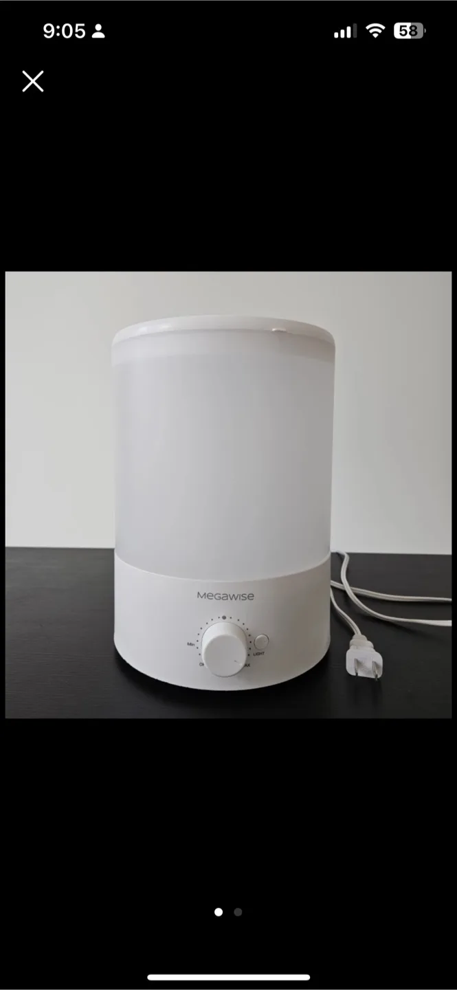 Megawise Ultrasonic Air Humidifier S87620 thumbnail