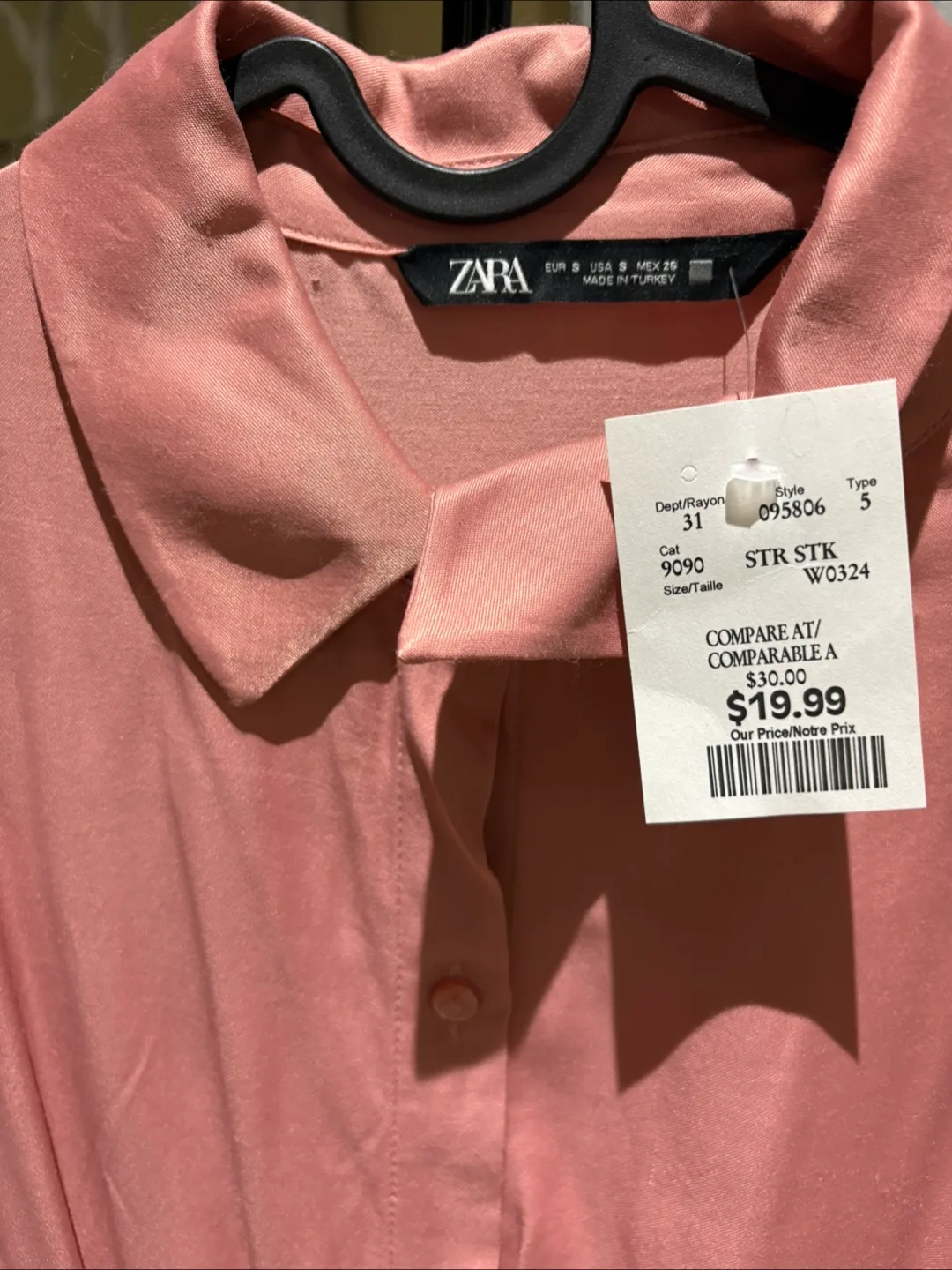 Zara Pink Dress - Size S image indicator(6)