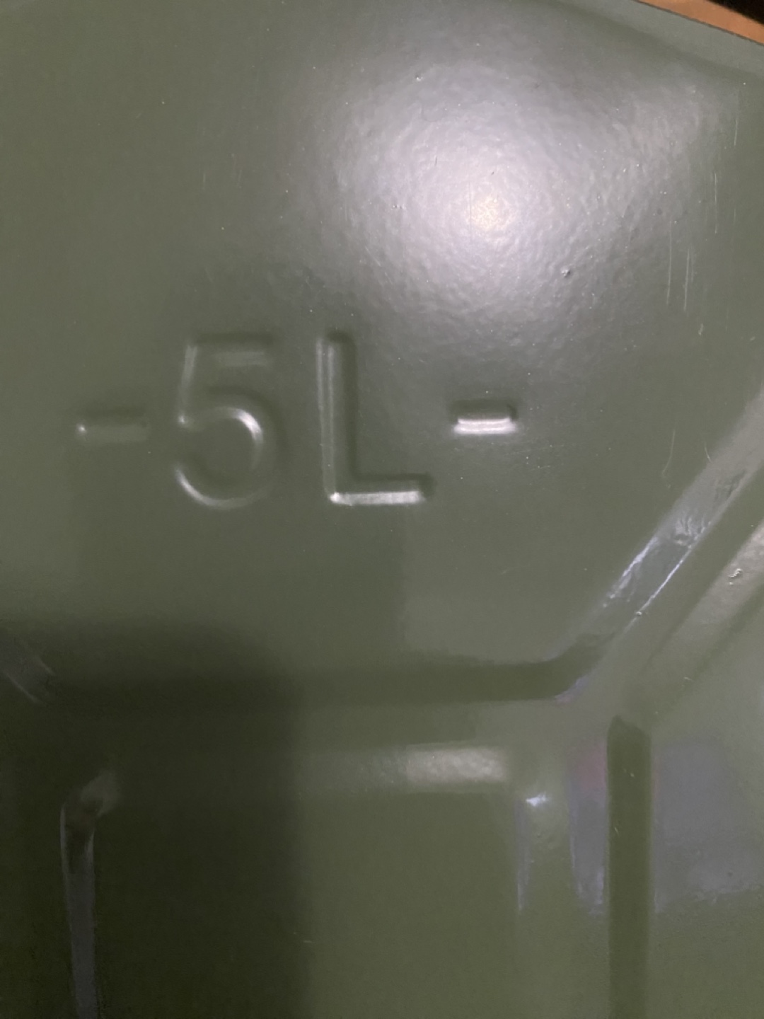 5L Olive Green Metal Jerry Can - photo 4