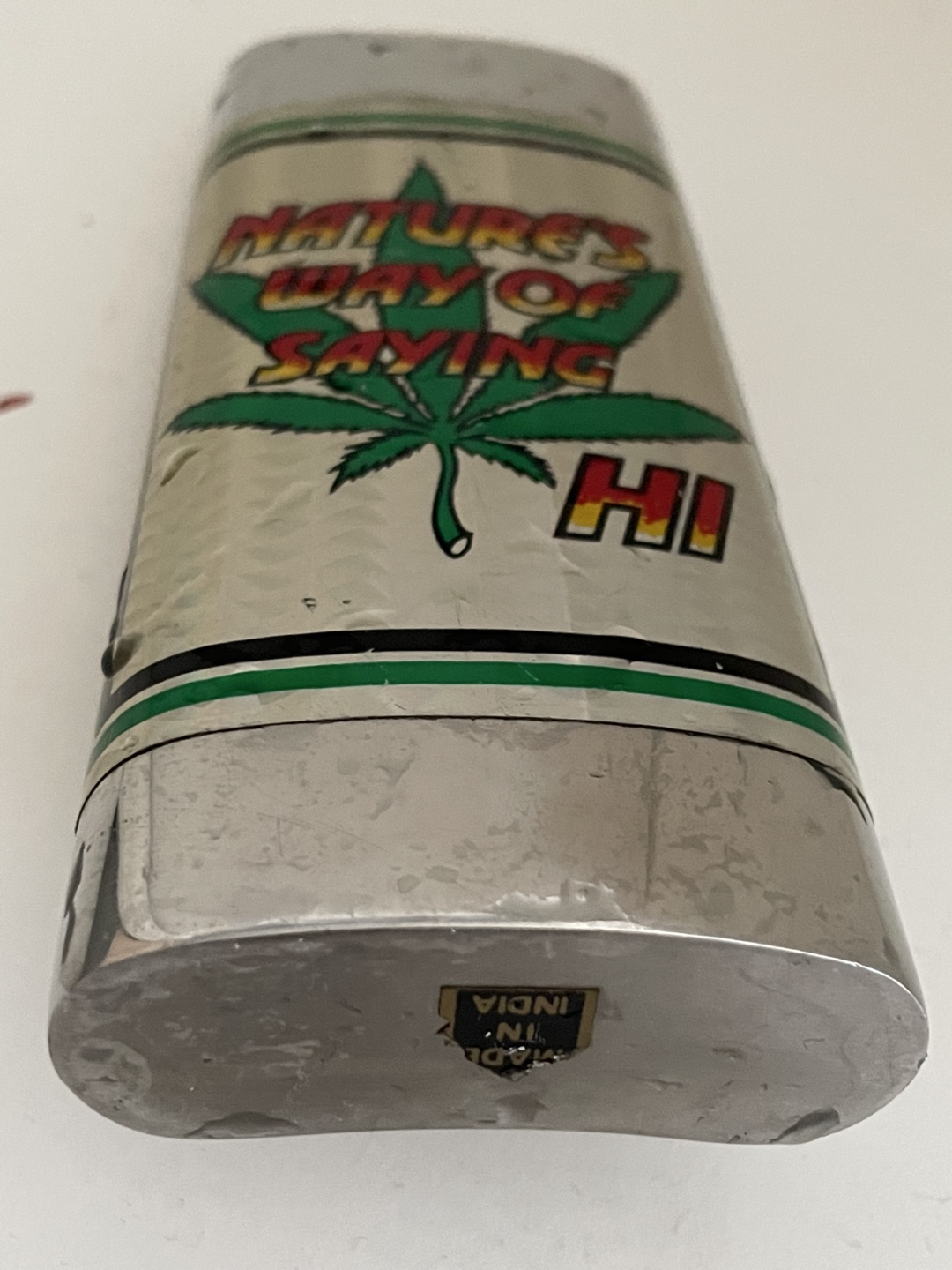 Stainless steel pocket flask