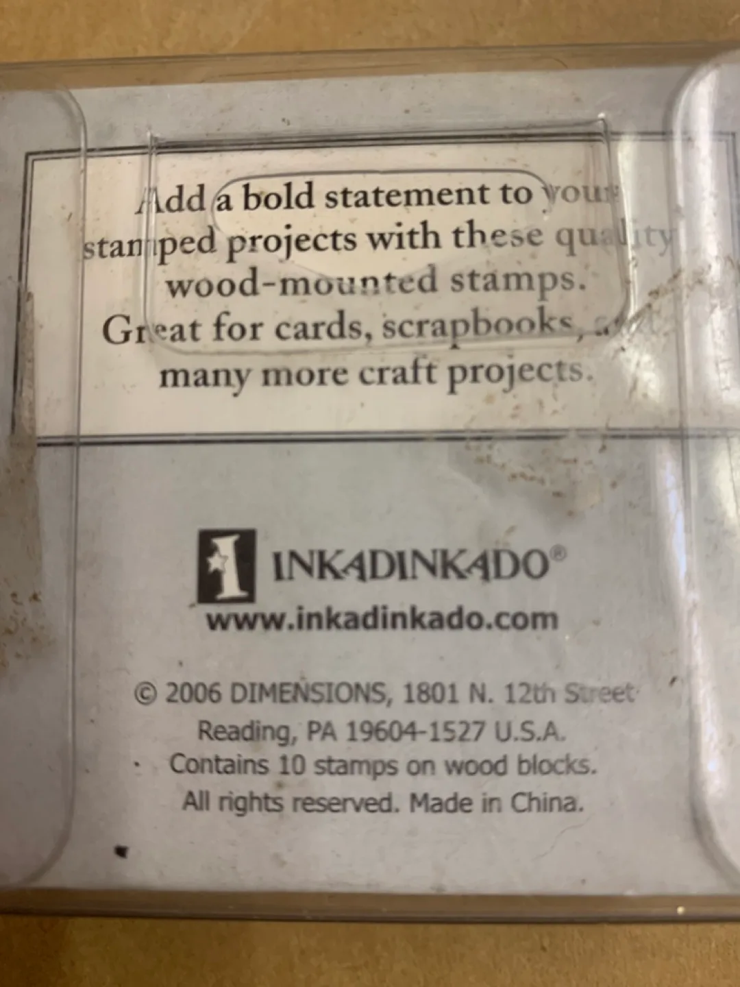 Inkadinakdo Wedding Bliss Peg Stamp Set image indicator(4)