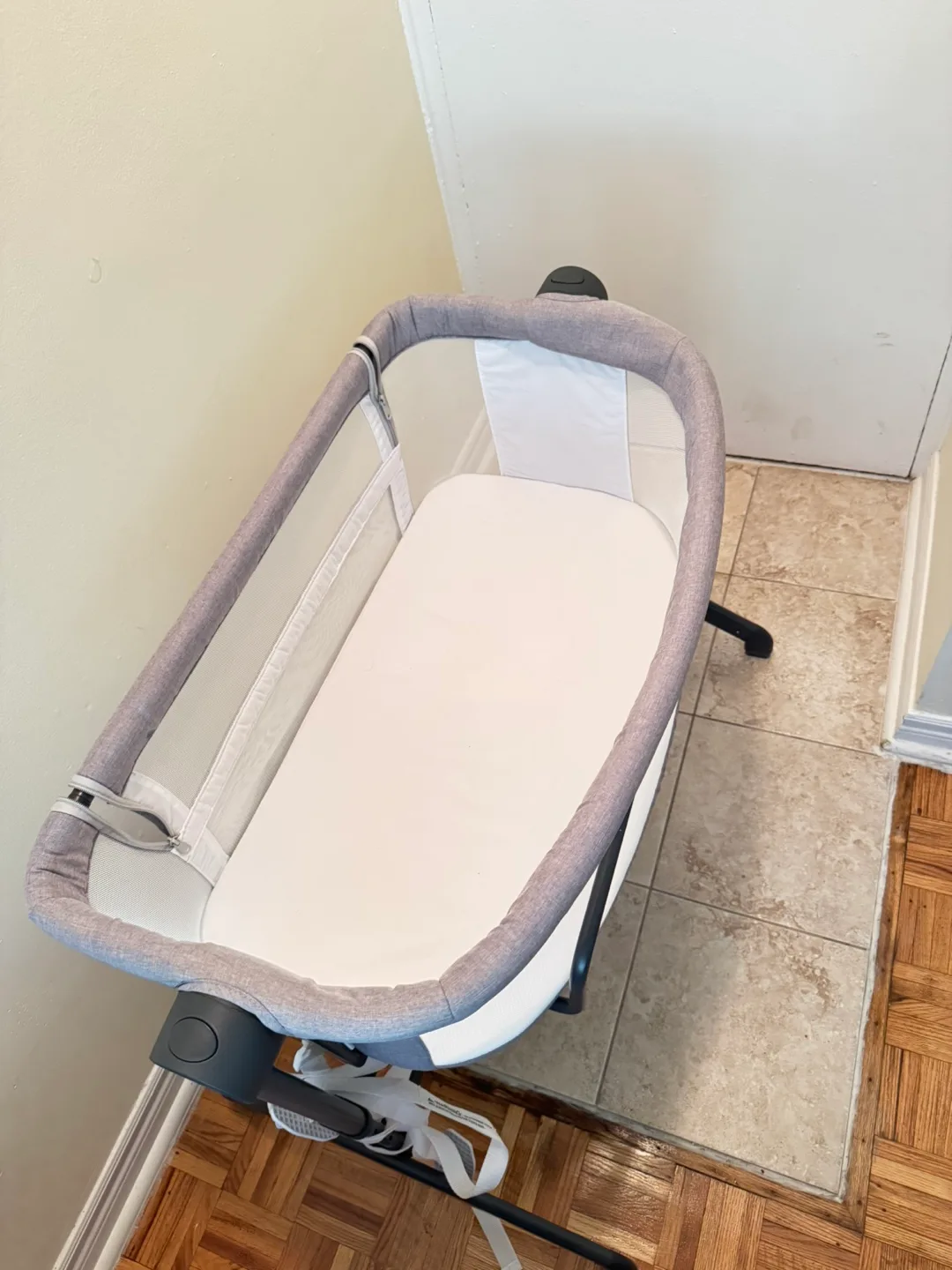 Grey Baby Bassinet thumbnail