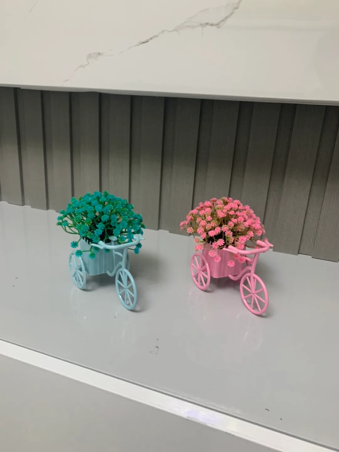Cute Bicycle Flower Pot Decor image indicator(2)