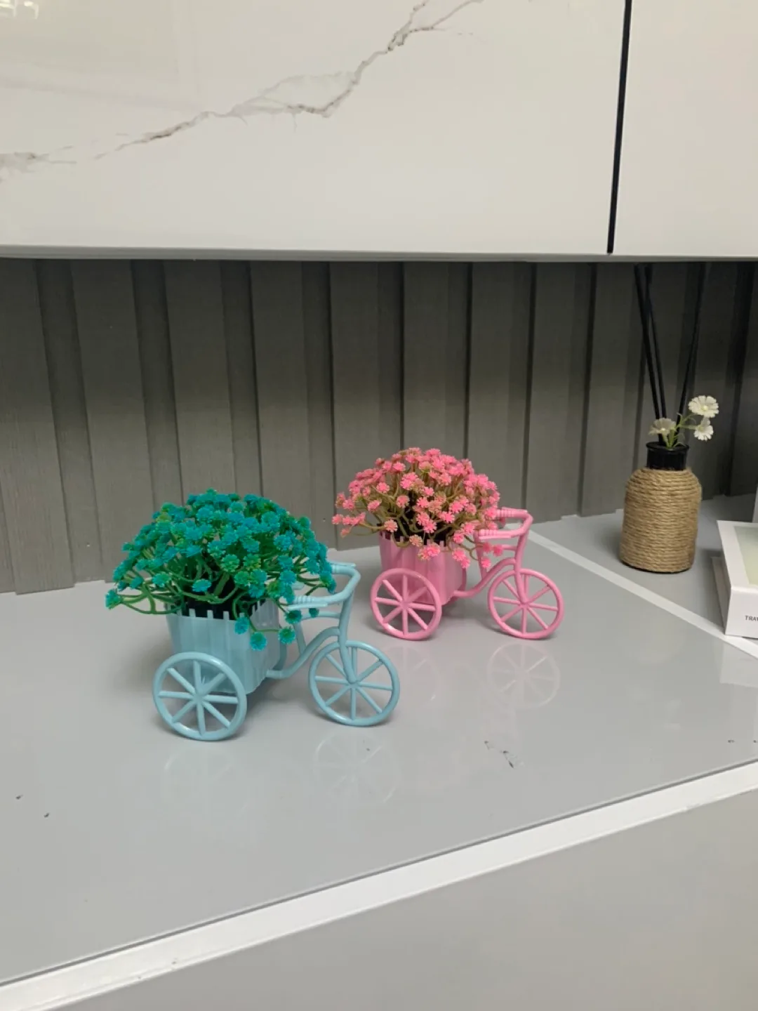 Cute Bicycle Flower Pot Decor thumbnail