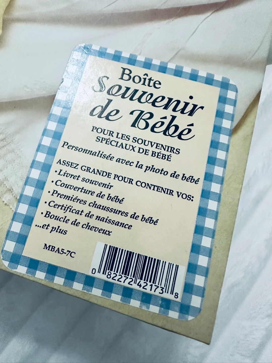 Boîte Souvenir de Bébé - Baby Keepsake Box image indicator(2)