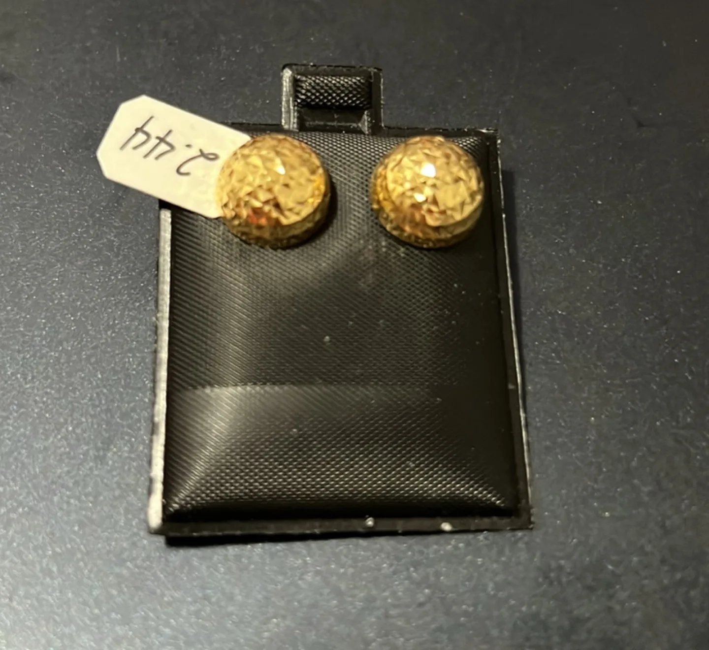 Gold Stud Earrings thumbnail