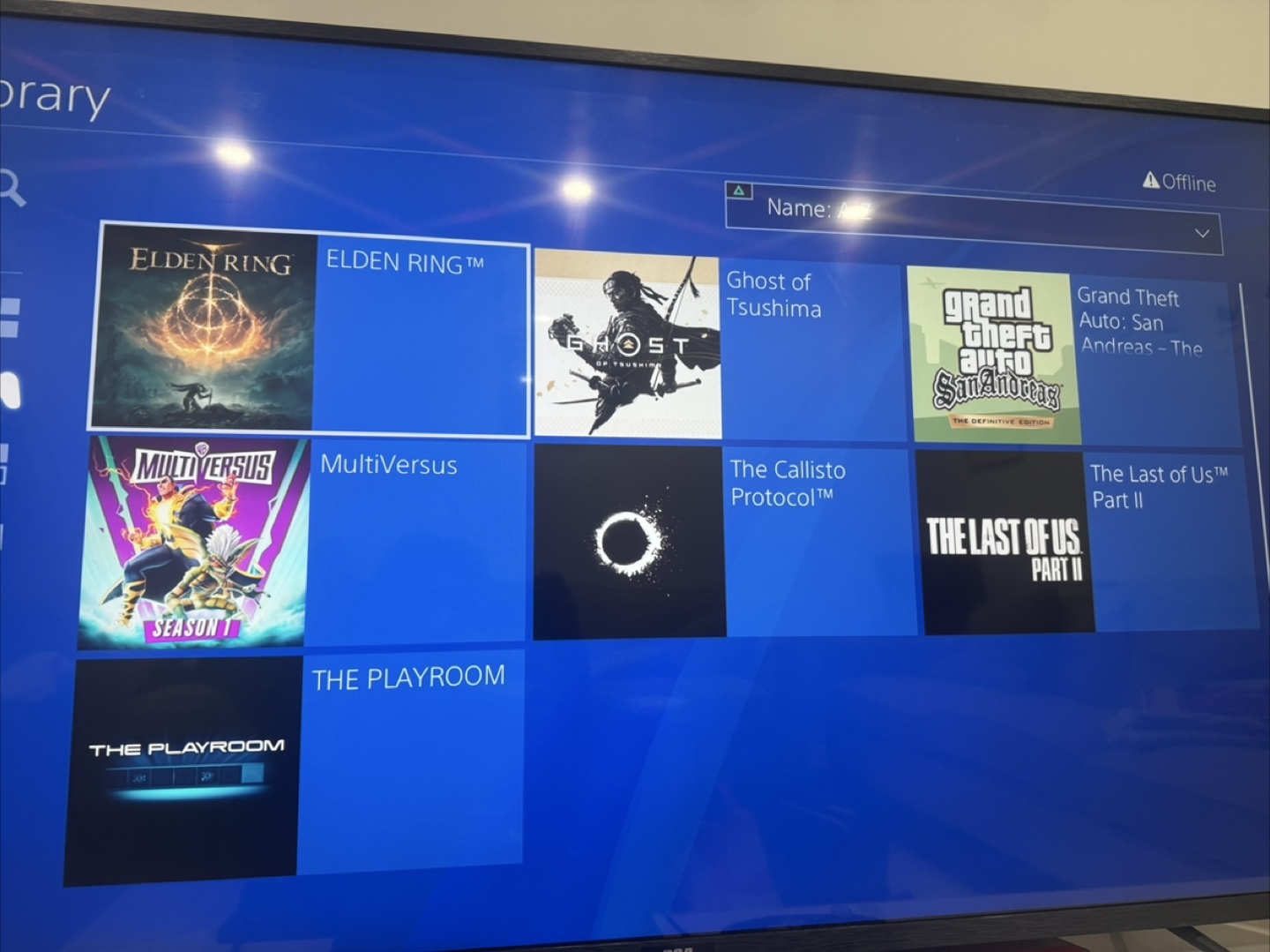 PlayStation 4 (PS4) with Games and 2 Controllers - photo 2
