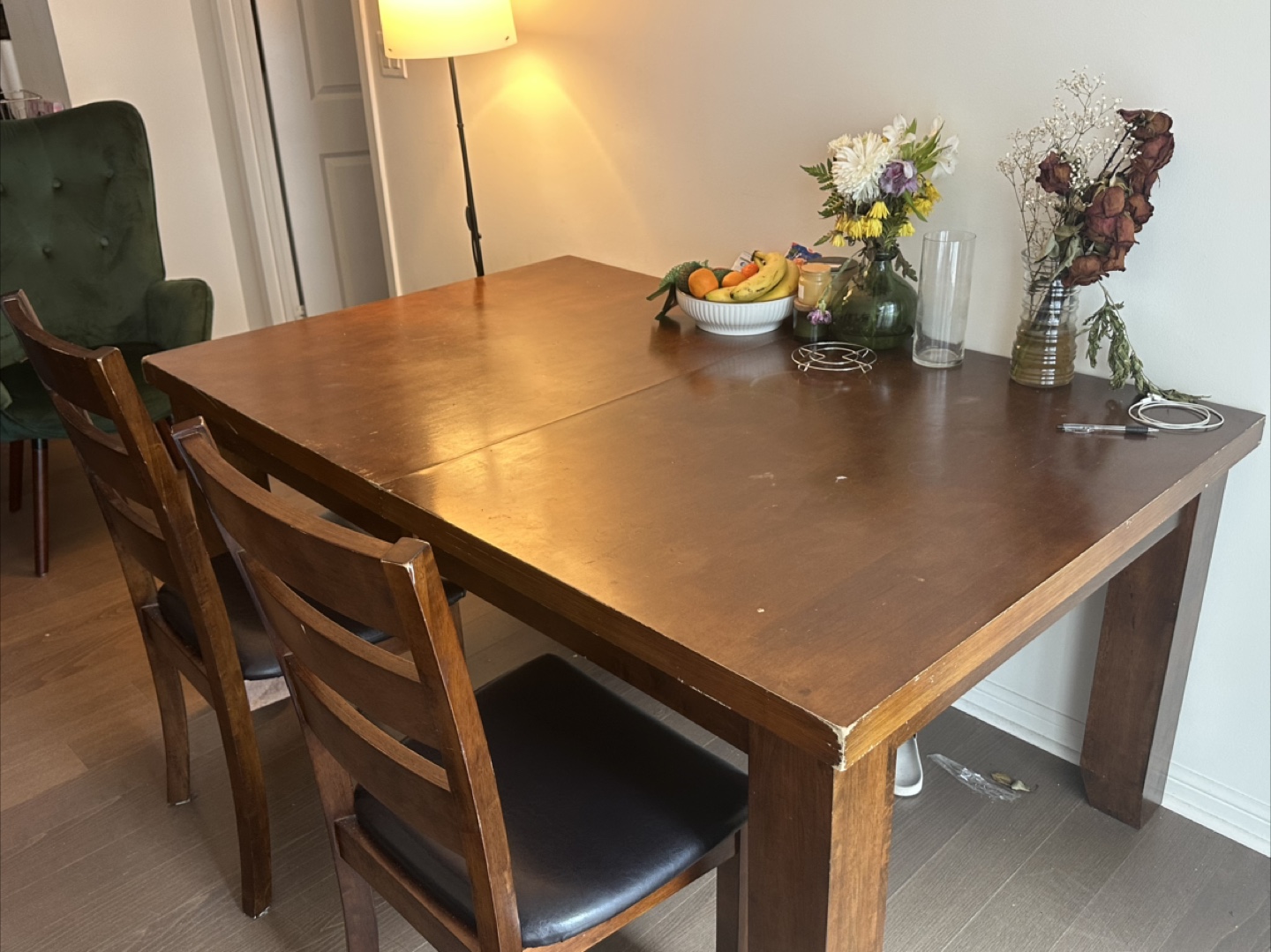 Dining Table with Two Chairs - photo 3