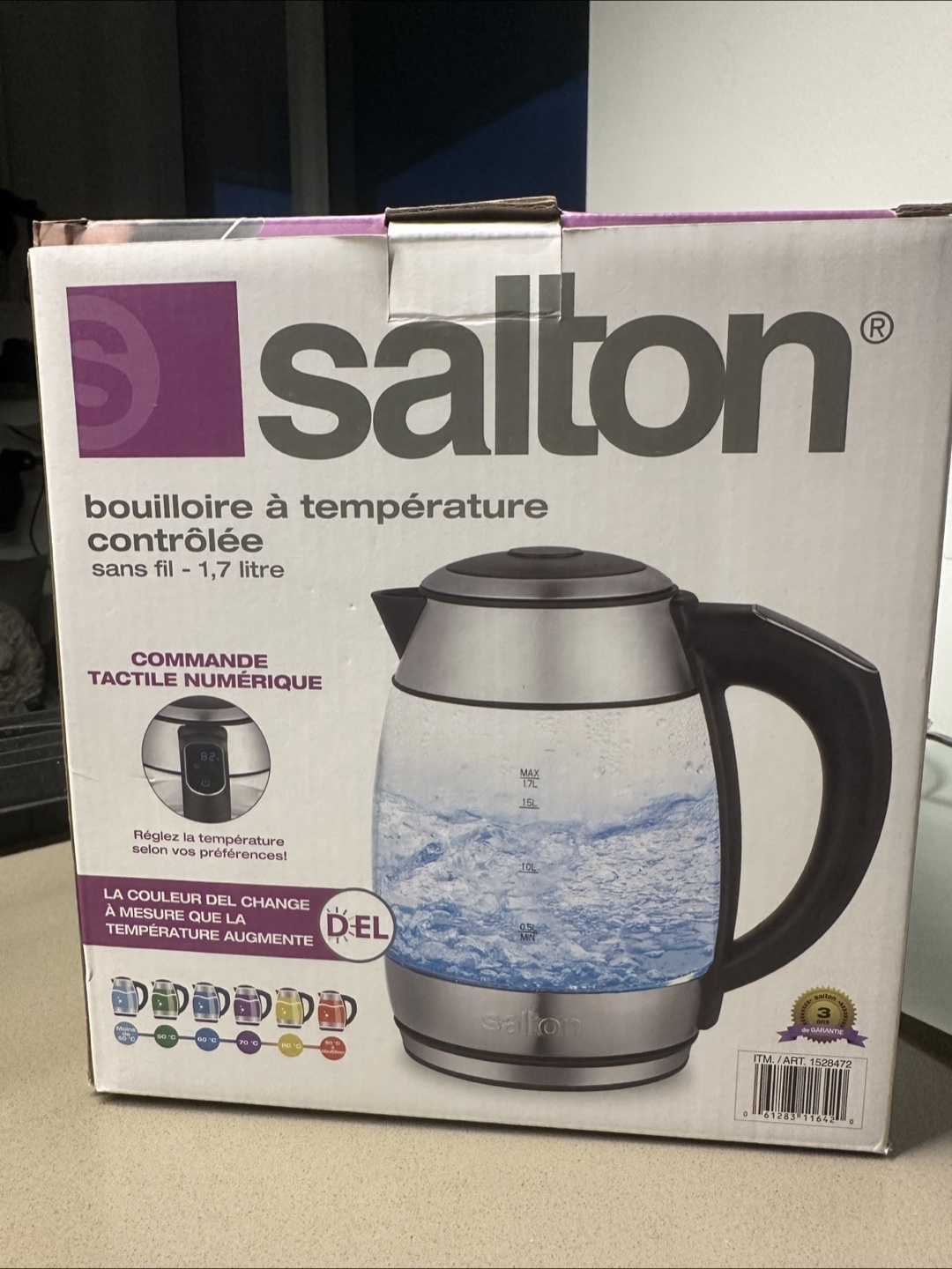 Salton 1.7L Electric Kettle