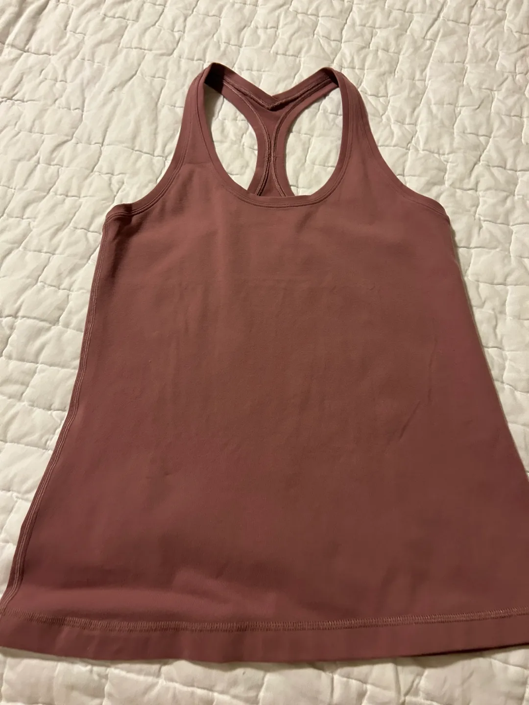 Lululemon Tank Top - Size 8- Mauve thumbnail