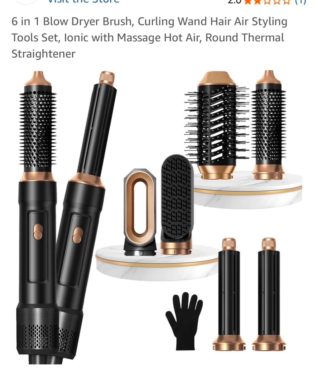 6-in-1 Blow Dryer Brush Set image indicator(2)