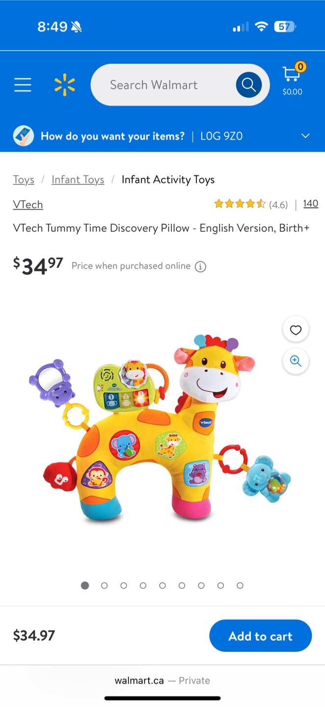 VTech Tummy Time Discovery Pillow - photo 2