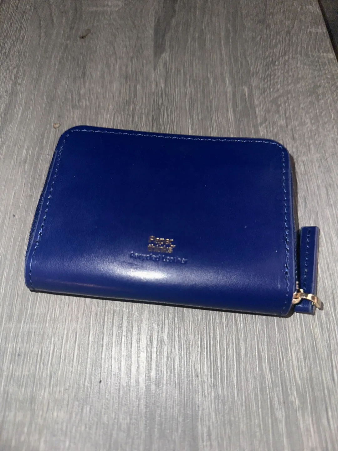 *New* Blue leather Coin Wallet thumbnail