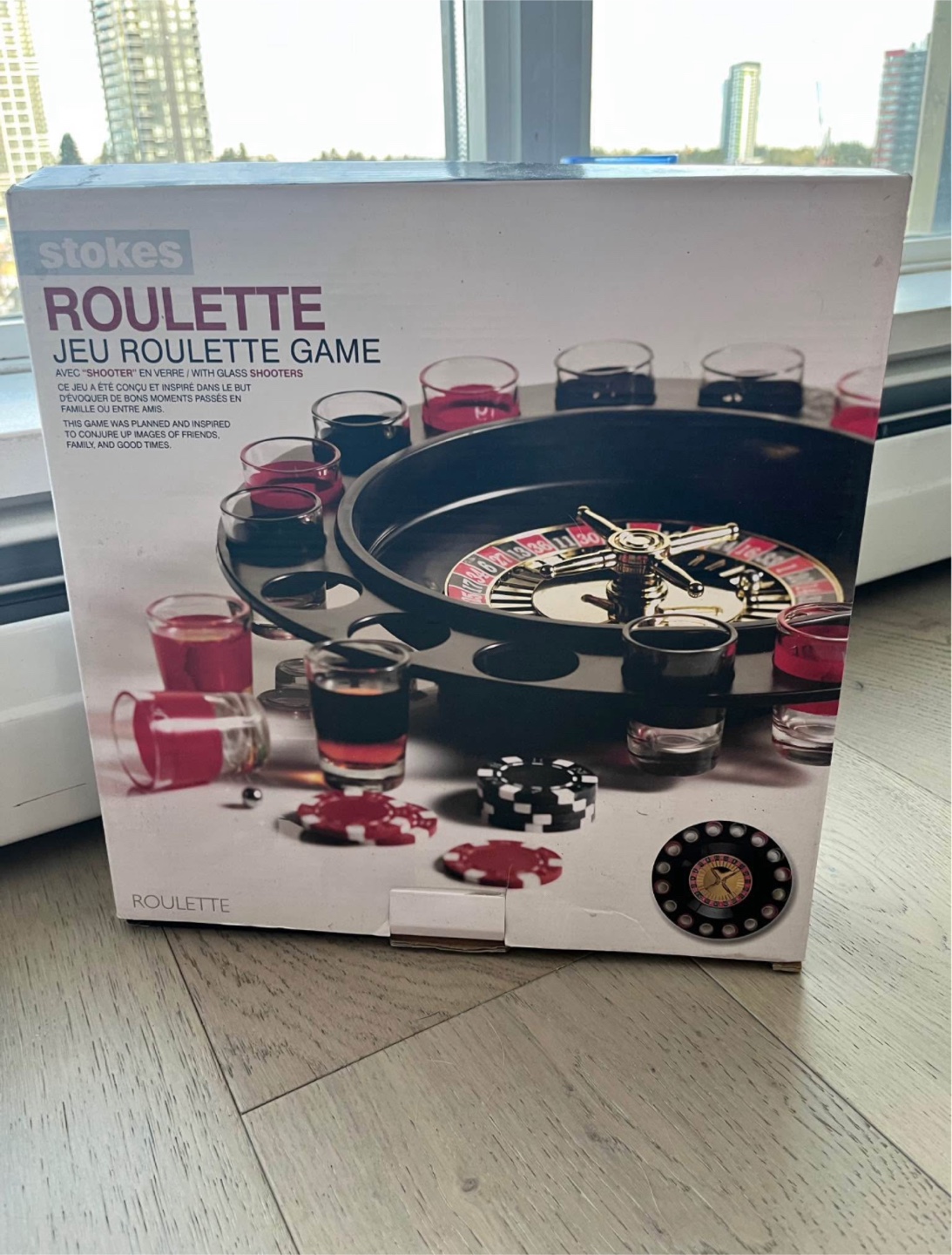 Stokes Roulette Jeu Roulette Game - Shot Glasses