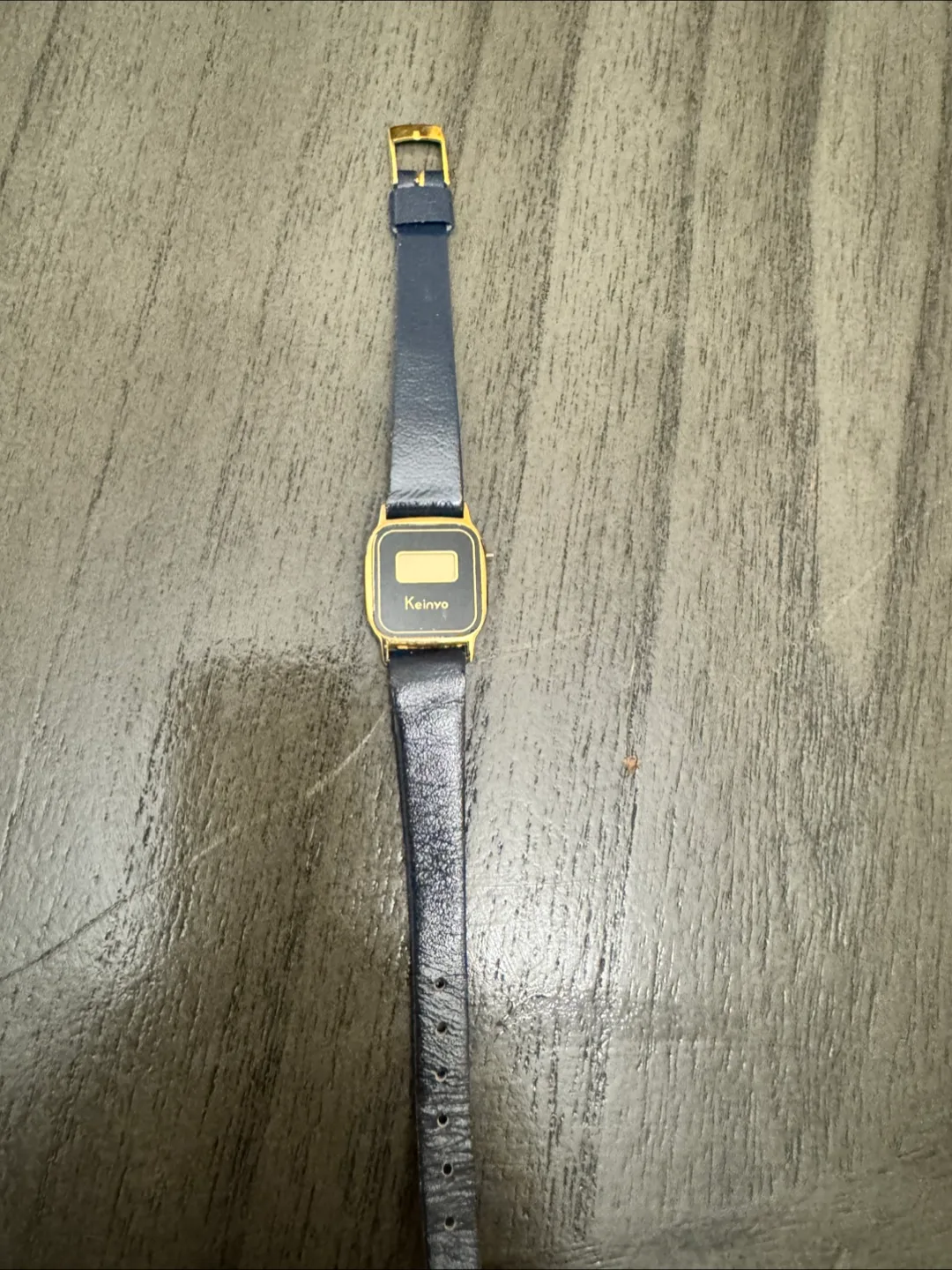 Keinyo Vintage Watch - Blue & Gold thumbnail