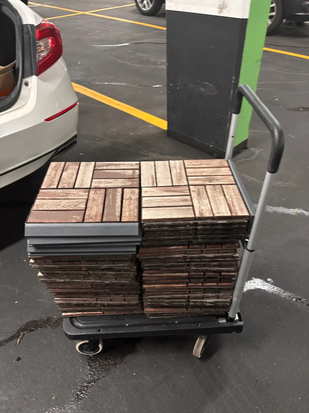 IKEA Wood Interlocking Deck Tiles (50 Pieces) thumbnail