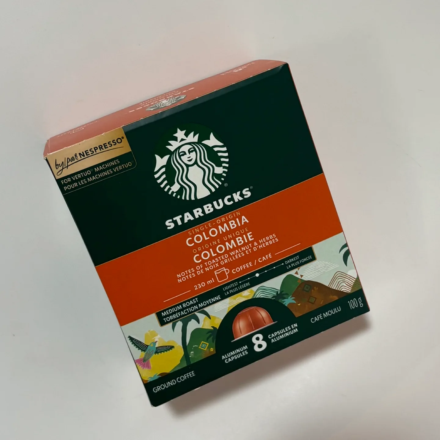 Starbucks Colombia Nespresso Pods (Vertuo) 🇨🇦 thumbnail
