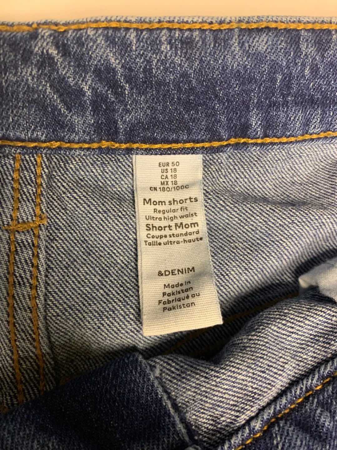 H&M Mom Shorts Size 18 image indicator(2)