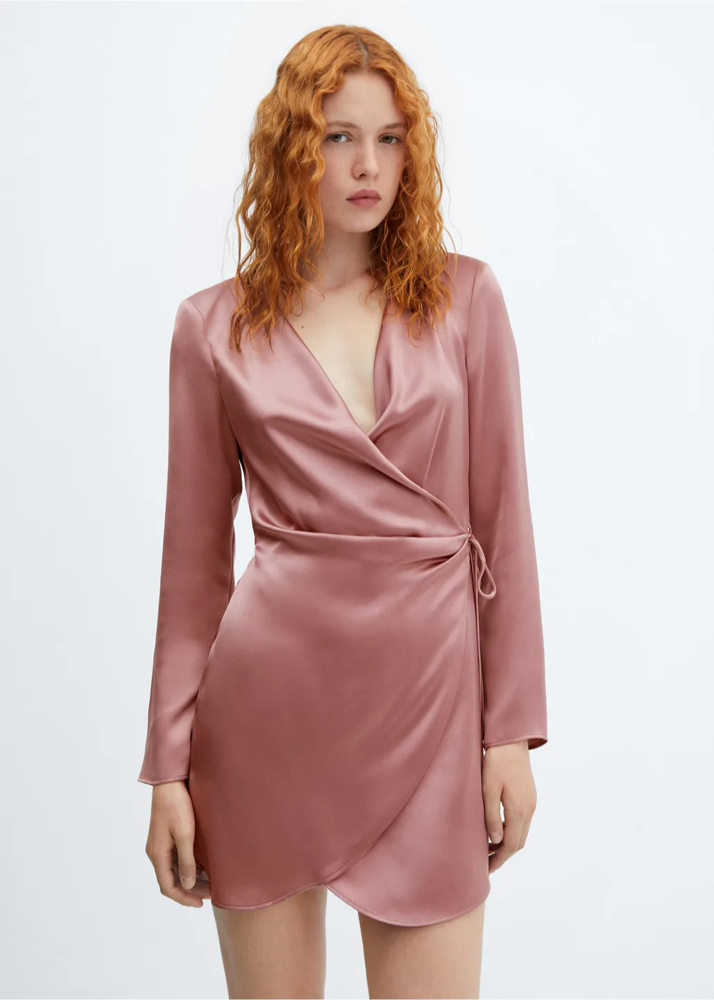 MNG Wrap Mini Dress - Size XS thumbnail