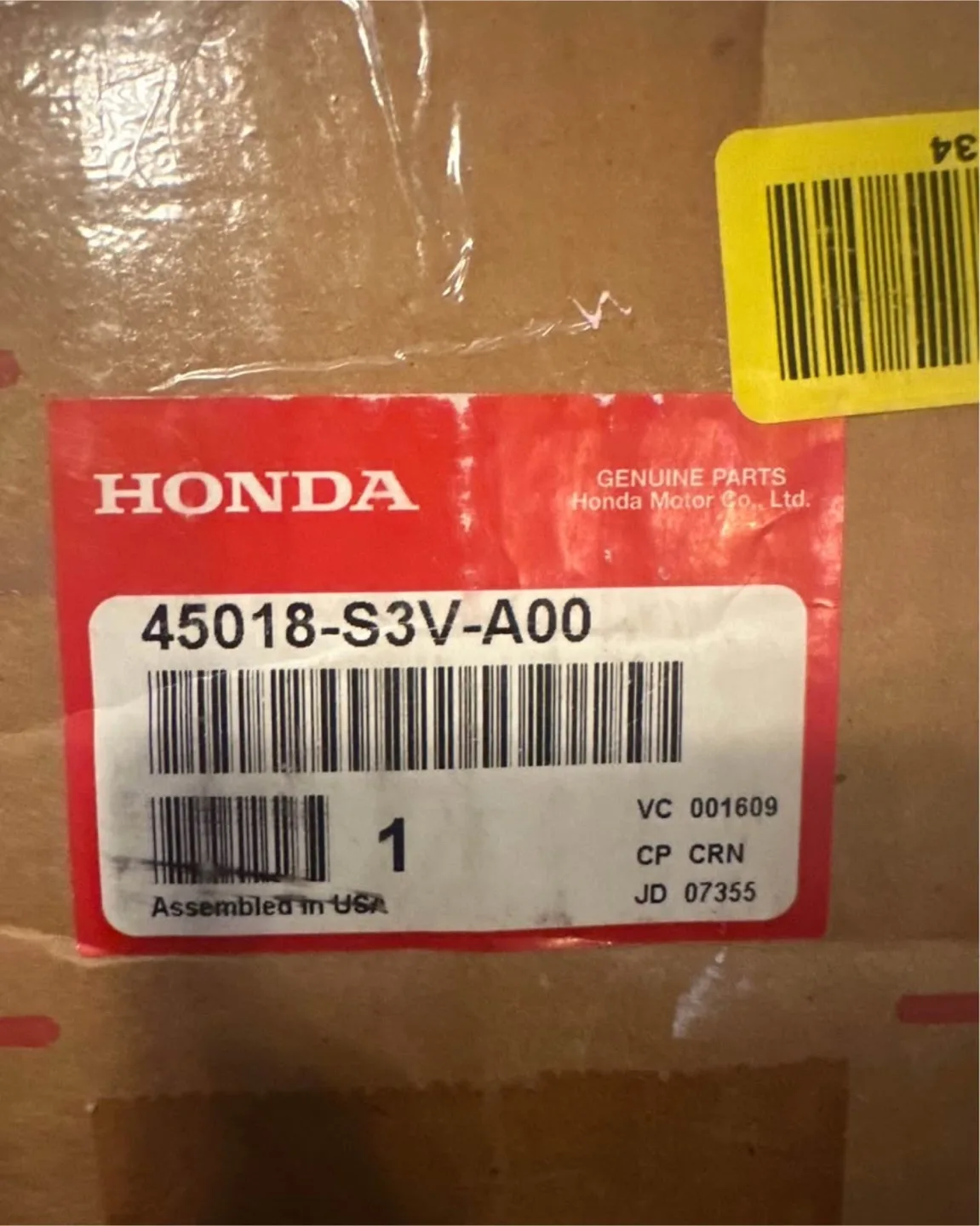 2001-2006 Honda/Acura SUV complete caliper and breaks set thumbnail