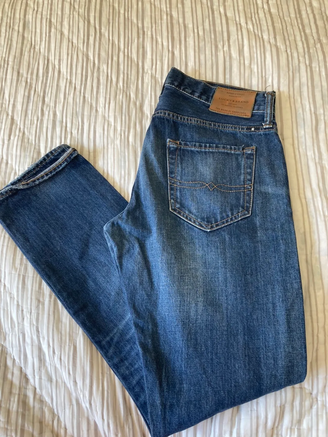 Lucky Brand 110 Skinny Jeans Size 30/30 image indicator(2)