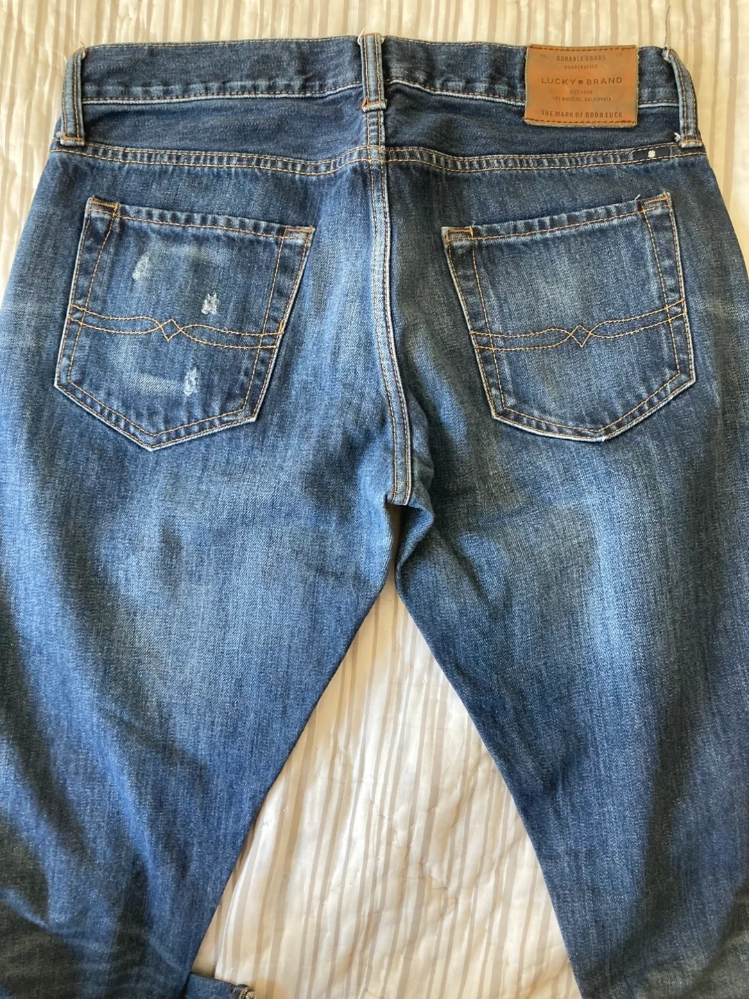 Lucky Brand 110 Skinny Jeans Size 30/30 image indicator(5)