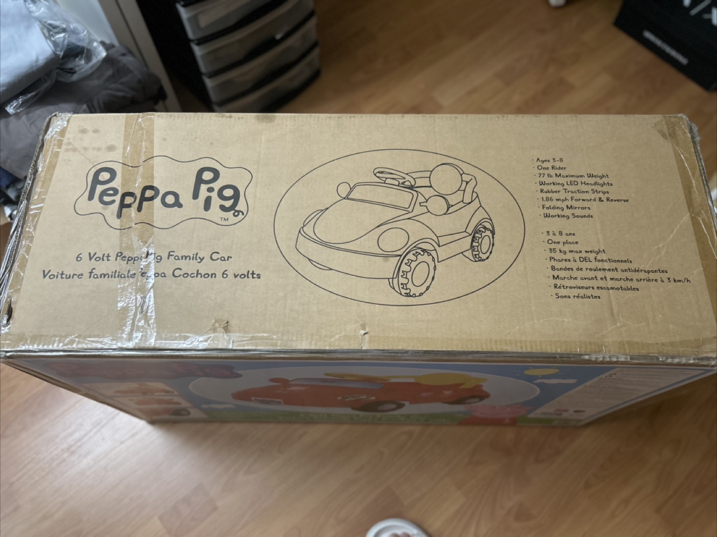 Peppa Pig 6 Volt Family Car - Ride On Toy - photo 2