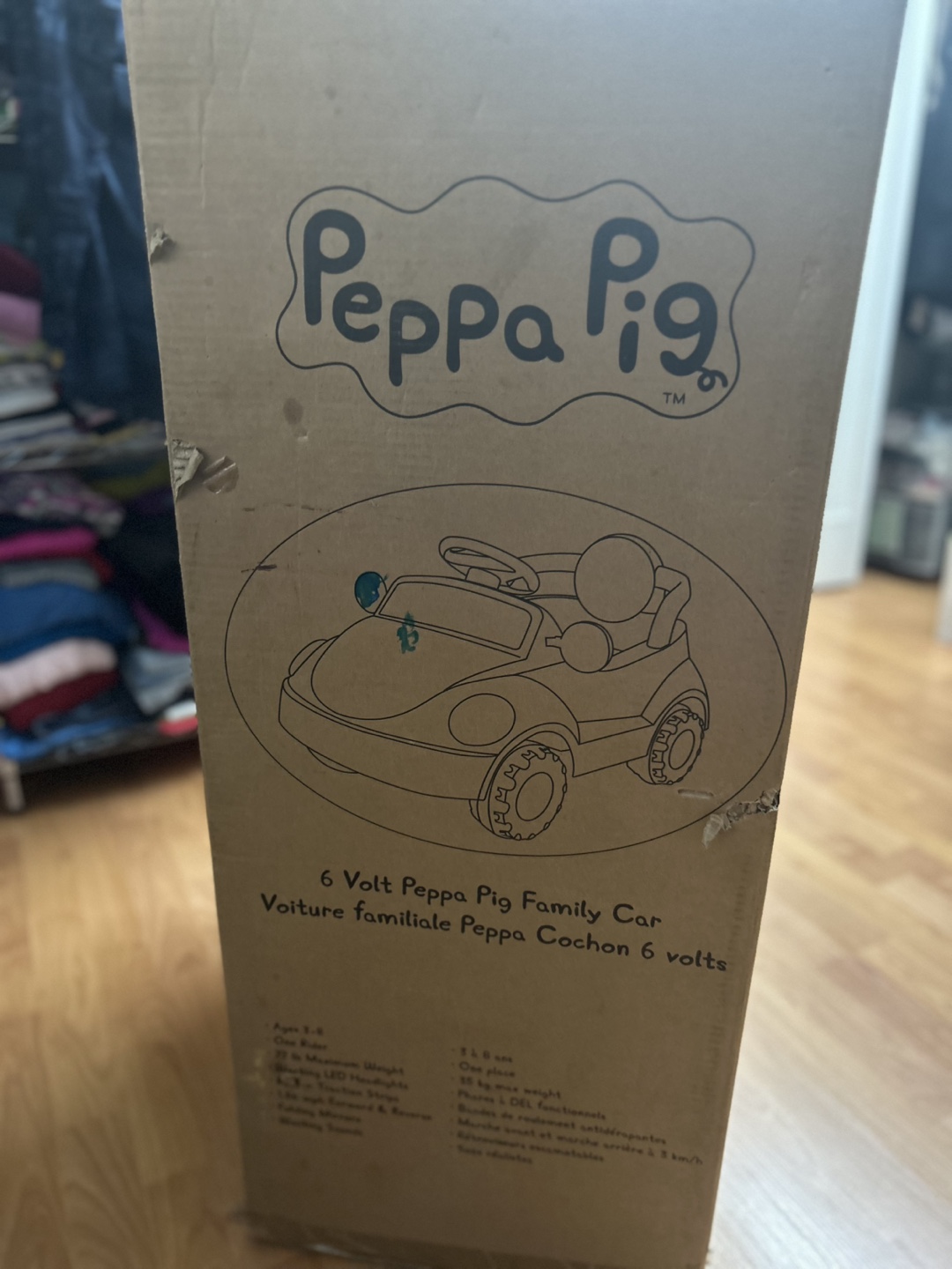 Peppa Pig 6 Volt Family Car - Ride On Toy - photo 4