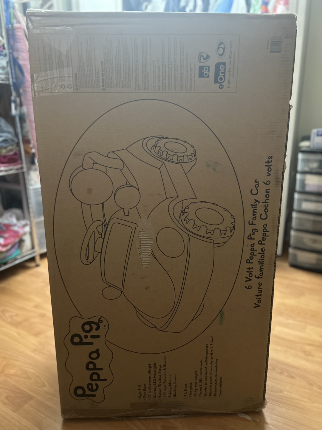 Peppa Pig 6 Volt Family Car - Ride On Toy - photo 5