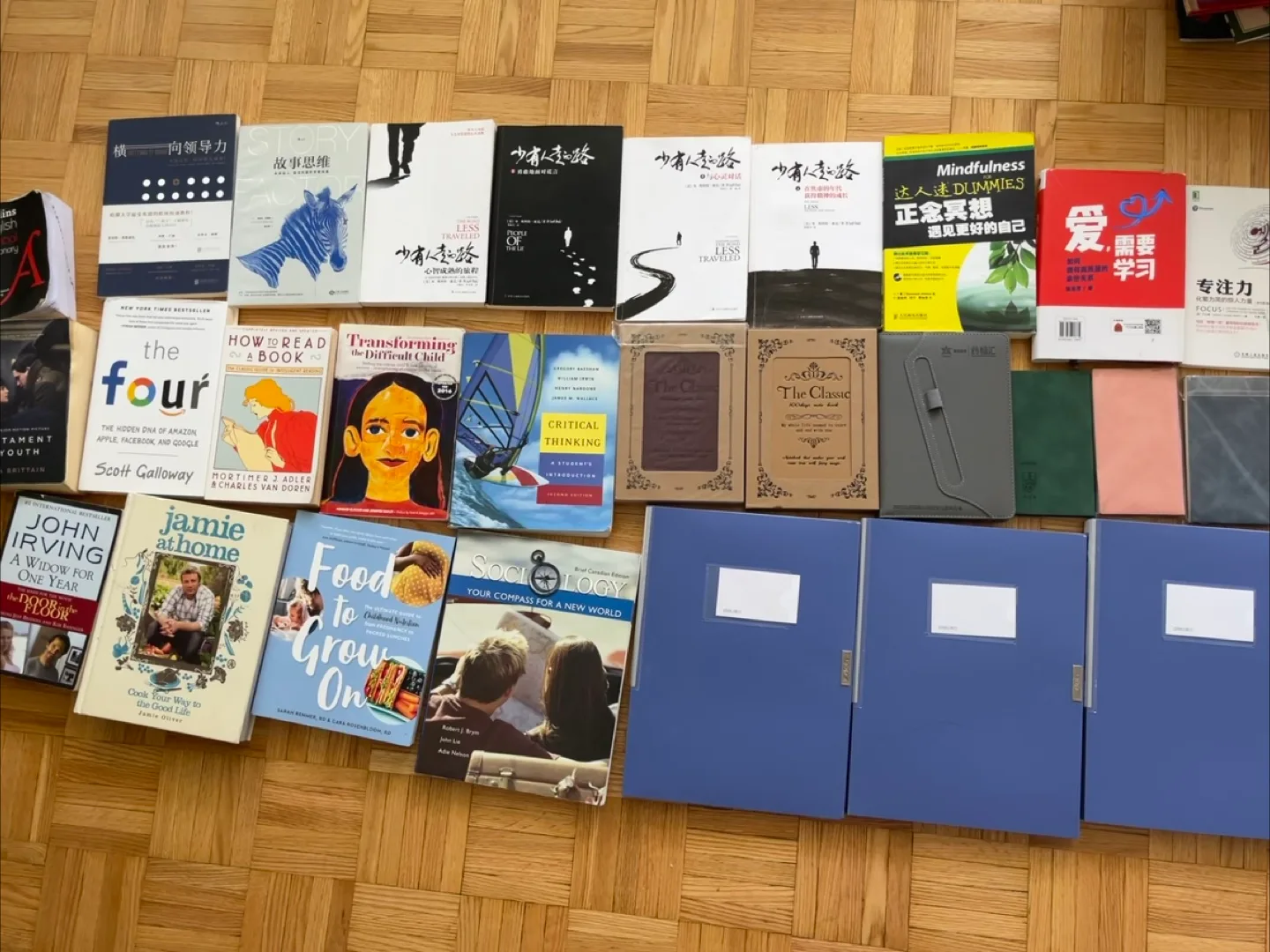 Assorted Books: The Four, Jamie at Home, Sociology + more thumbnail
