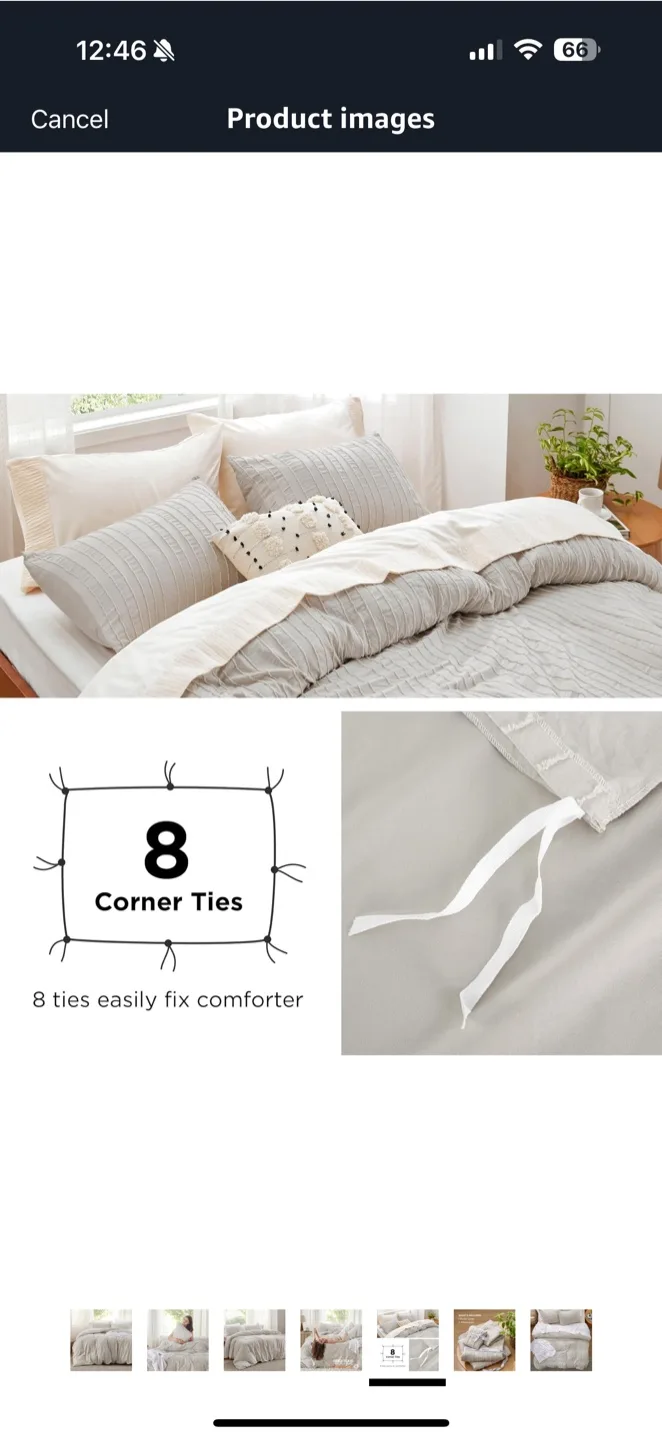 Textured Comforter Set, brand new image indicator(5)